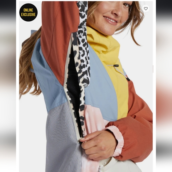 DC SHOES Chalet Womens Anorak Snow Jacket size M - Picture 4 of 10